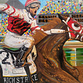 Rich Strike and Sonny Leon